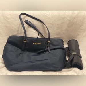 Navy blue, Michael Kors diaper bag